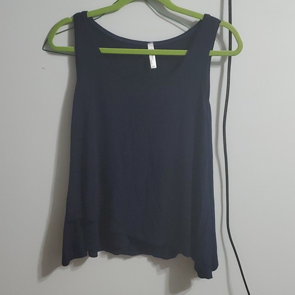 Navy Blue Tank Top